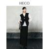 HECO Women's Retro Old Money Style Pleated Vest