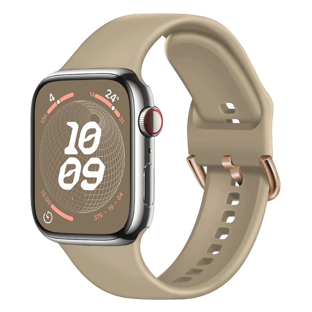 Silicone Strap For Apple Watch Band 11 10 9 8 7 46mm 42mm 45mm 41mm Ultra 3 49mm Sports Bracelet iWatch 6 5 4 SE 44mm 40mm Belt