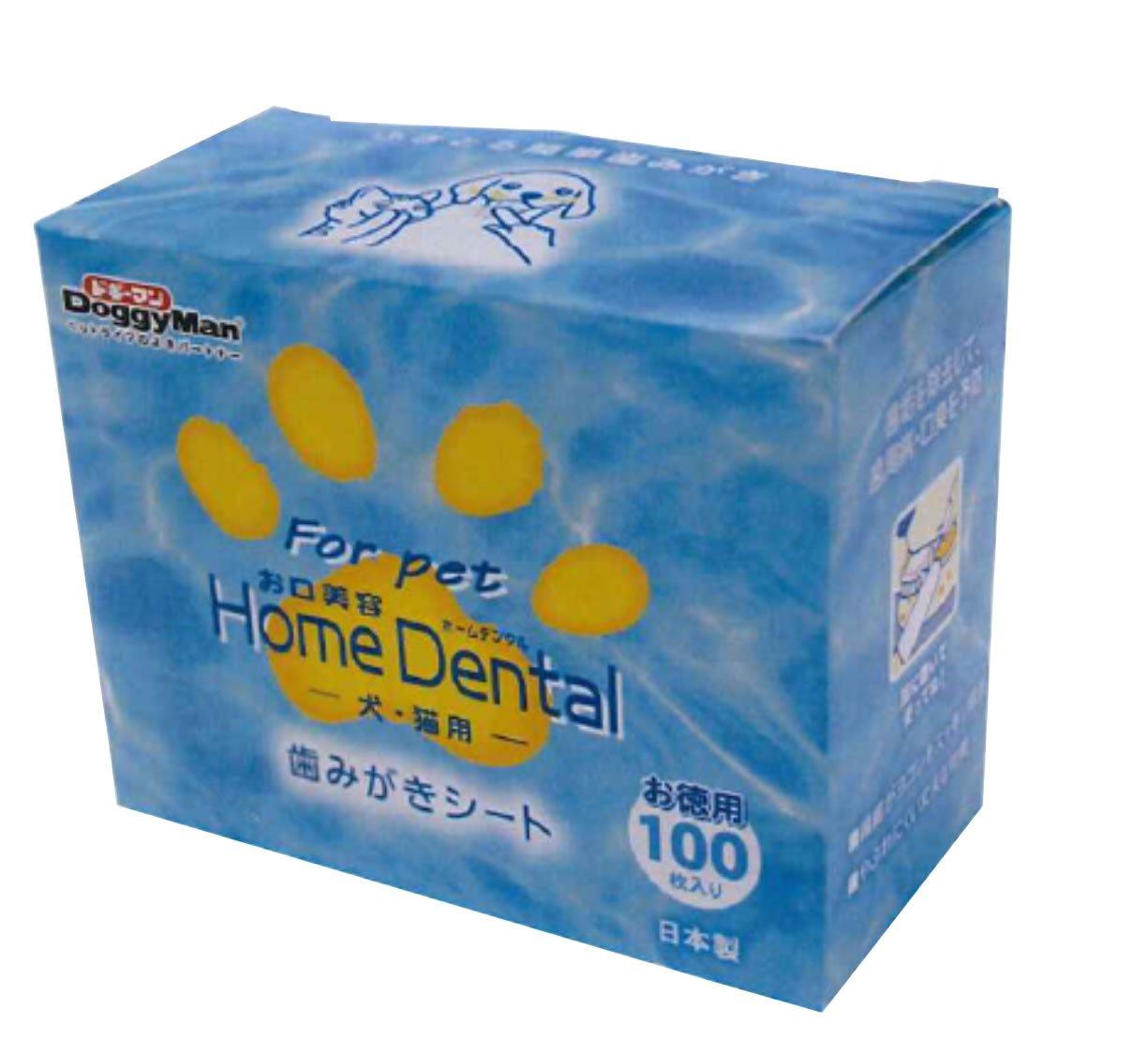

Листы для чистки зубов Doggyman Home Dental 100 листов