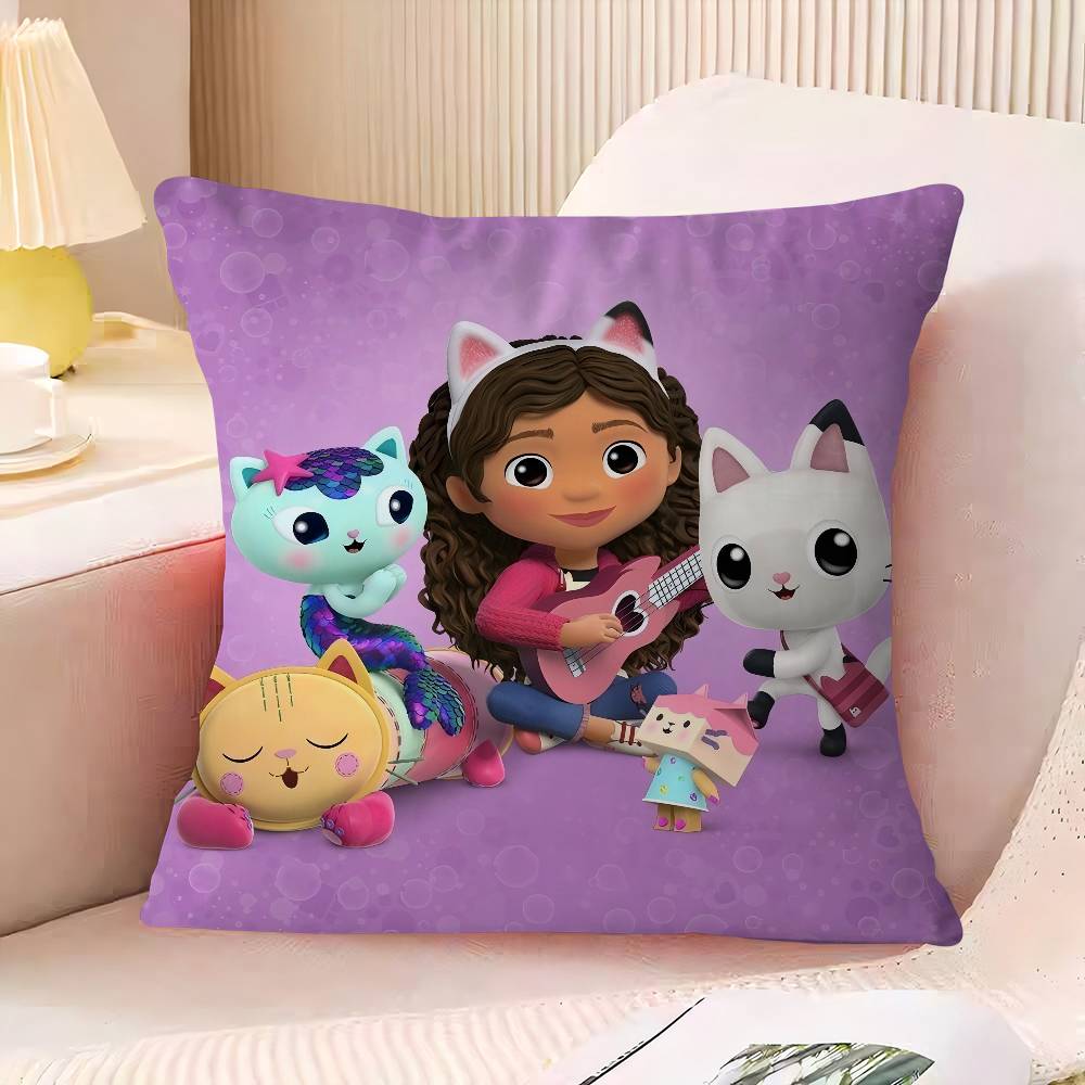G-Gabbys D-Dollhouse Pillow Gift Home Office Decoration Bedroom Sofa Car Cushion Cover Case 45x45