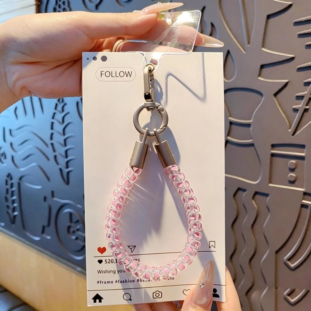 TPU Phone Lanyard Anti-Lost Phone Wrist Chain Portable Phone Case Charm Strap  Phone Accessories
