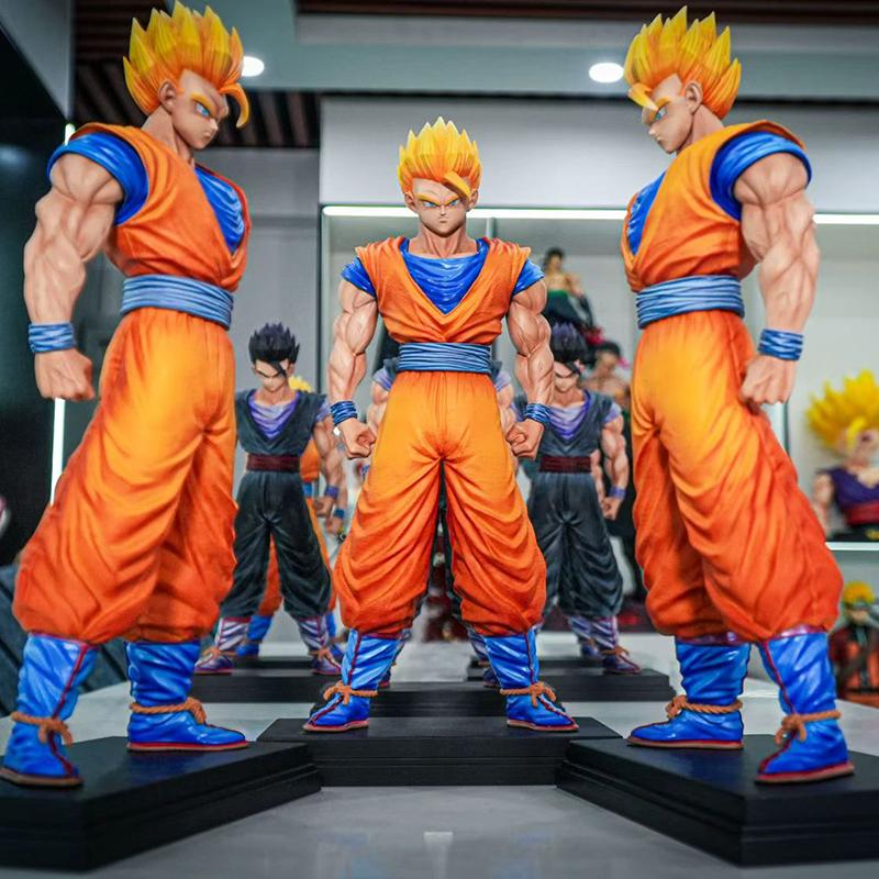 JT Studio31cm/12.2inch Dragon Ball Gohan Anime Figure Super Saiyan 2 Son Gohan Figurine Action Figure Pvc Model Statue Toy Gift