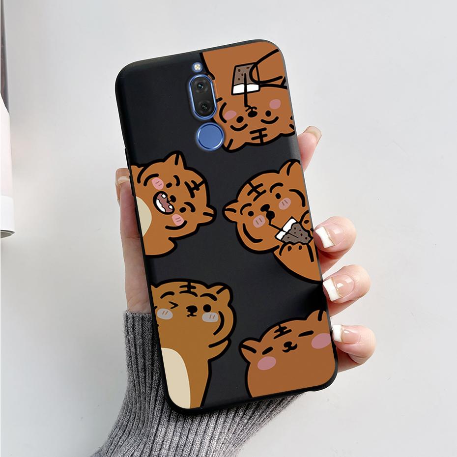 For Huawei Mate 10 Lite Case Rabbit Panda Pattern Cute Silicone Funda Back Cover For Huawei G10 Nova 2i Maimang 6 RNE-L21 Shell