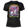 T-shirt Unisexe Rat Château Cavalier Licorne T