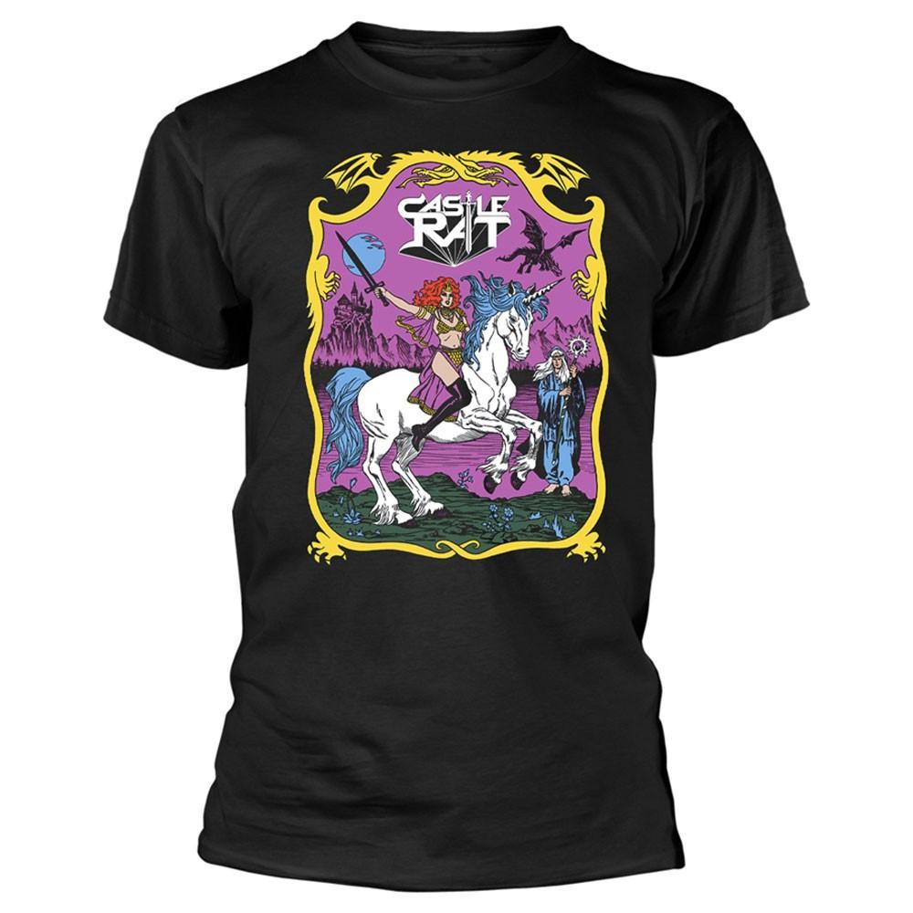 Castle Rat Unicorn Rider T Unisex T-Shirt XL