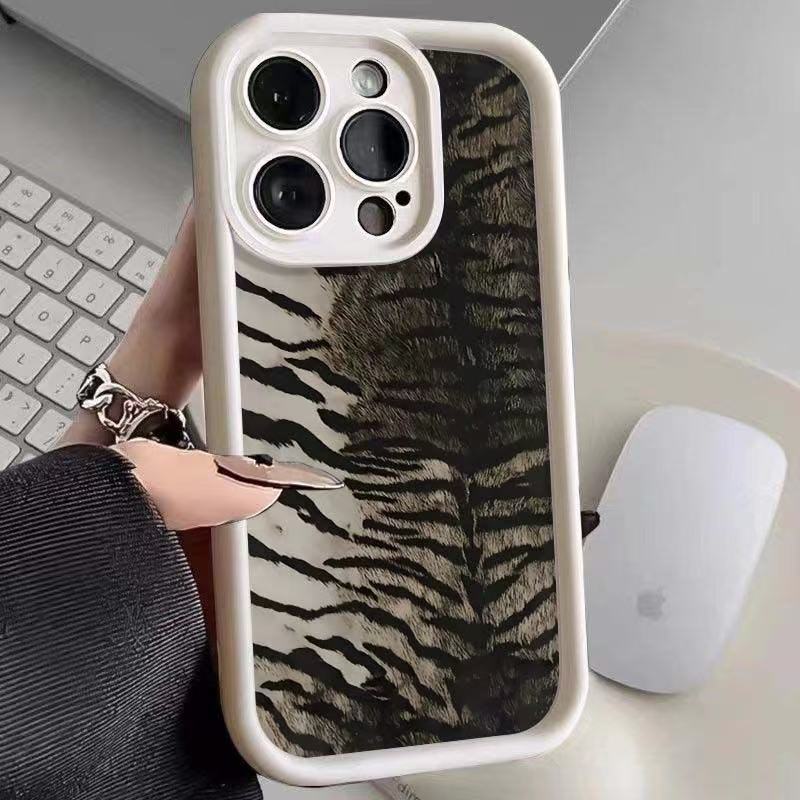 The New Leopard Print Is Suitable for Iphone16pro Mobile Phone Case, Apple 15 Anti-drop 14 European and American 13promax New 12x.