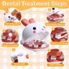 A Pretend Play Dental Kit for Kids To Act Like a Dentist, a Toy Set Designed for Children Aged 3 And Up, Perfect As a Holiday Gift.