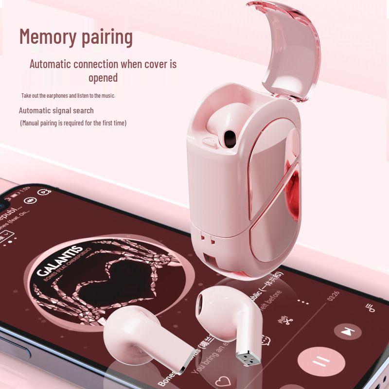Women's Style Noise-Cancelling Bluetooth Earphones: Long Battery, No Delay, Great Sound