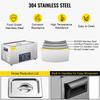 Dual Frequency 22L Ultrasonic Cleaner with Heater for Jewelry Eyeglass