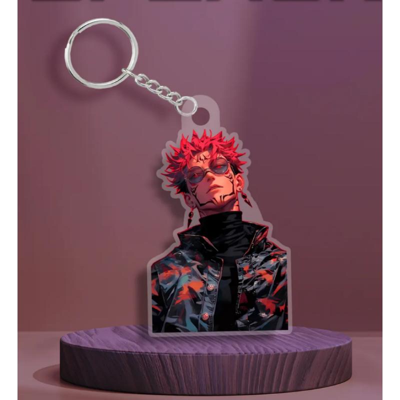 Anime Acryl Schlüsselanhänger für Jjk Megumi Fushiguro Satoru Gojo Kento Nanami Hajime Umemiya Acryl Schlüsselanhänger Dekoration Anhänger