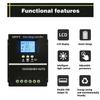 200A MPPT Solars Systems Controllers Weather Resistant Housing Efficient Power Management for Campers Residential