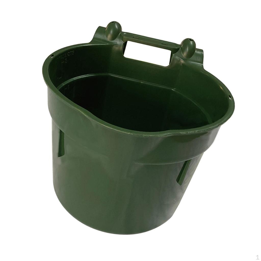 , Lightweight, Reinforced PP Hook-type Hanging Feeder Stall for Horses, Goats, And Dogs, with