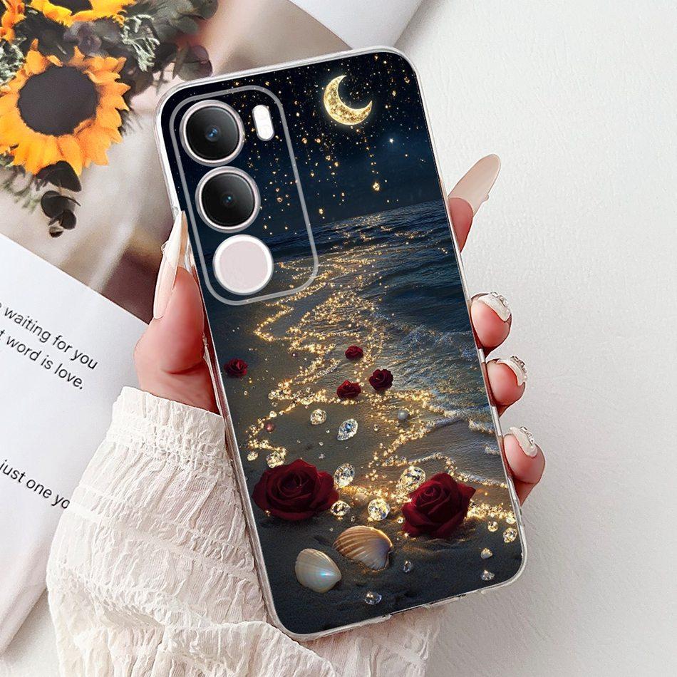 For Vivo Y19S V2419 Cool Dragon Tiger Painting Phone Case For Vivo Y19s Y 19S 4G Soft Silicone TPU Cases
