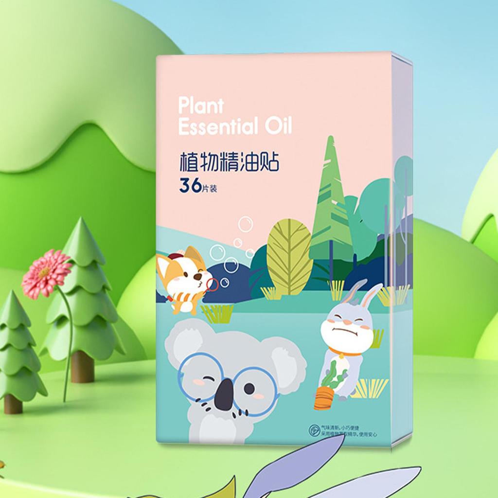 Gnat Patch 72 Piece Animal Pattern Natural Plant Oil Patches Gnat Sticker Sheets For Adults Kids Family Students Home Outdoor