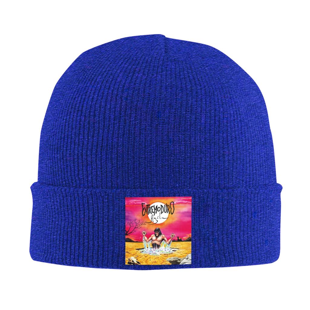 Extremoduro Agila album 1996 Knitting Hat Vintage Caps Adult Outdoor Beanie Hats Autumn Printed Thermal Elastic Bonnet Hats