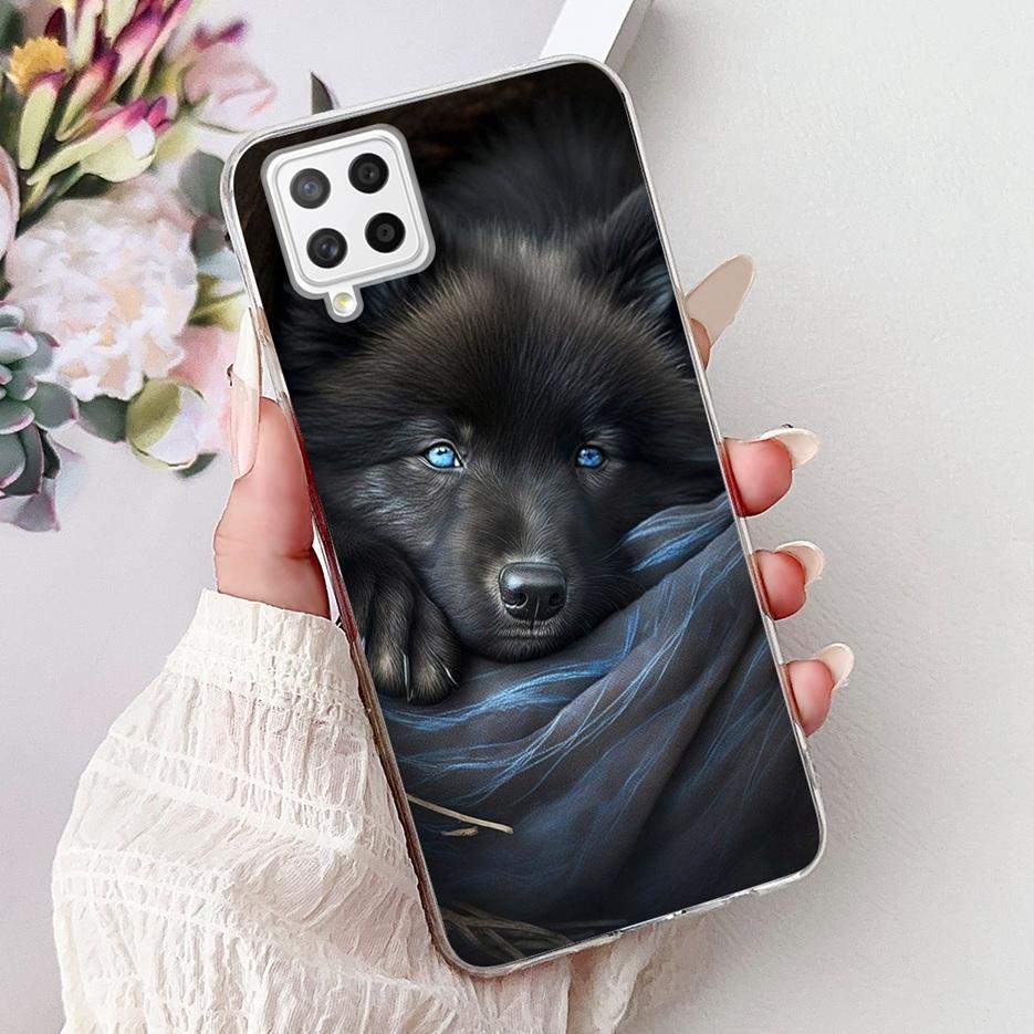 For Samsung Galaxy A22 4G Case Coloful Flowers Painted Cover Soft Slim Phone Case For Samsung A22 A 22 Galaxy A42 5G Fundas Bags