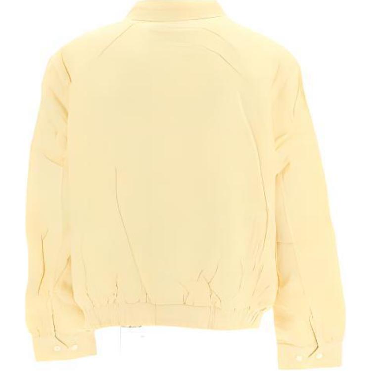 Polo Ralph Lauren SS23 Solid Logo Pattern Embroidered Zip Long Sleeve Jacket Women Jackets Yellow 211888260-003