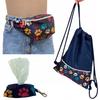 Set: Backpack, Women' Bag, Waist Bag, Pouch, Backpack, Poop Dispenser