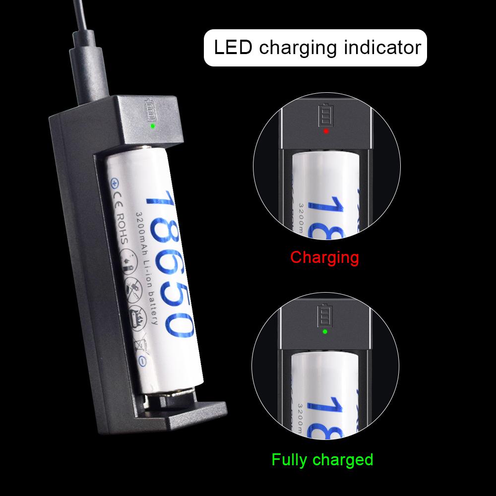PALO 3.7V 14500 AA Li-ion Rechargeable Batteries 900mAh for LED Flashlight+charger for 14500 18650 16350 18500 Etc Battery