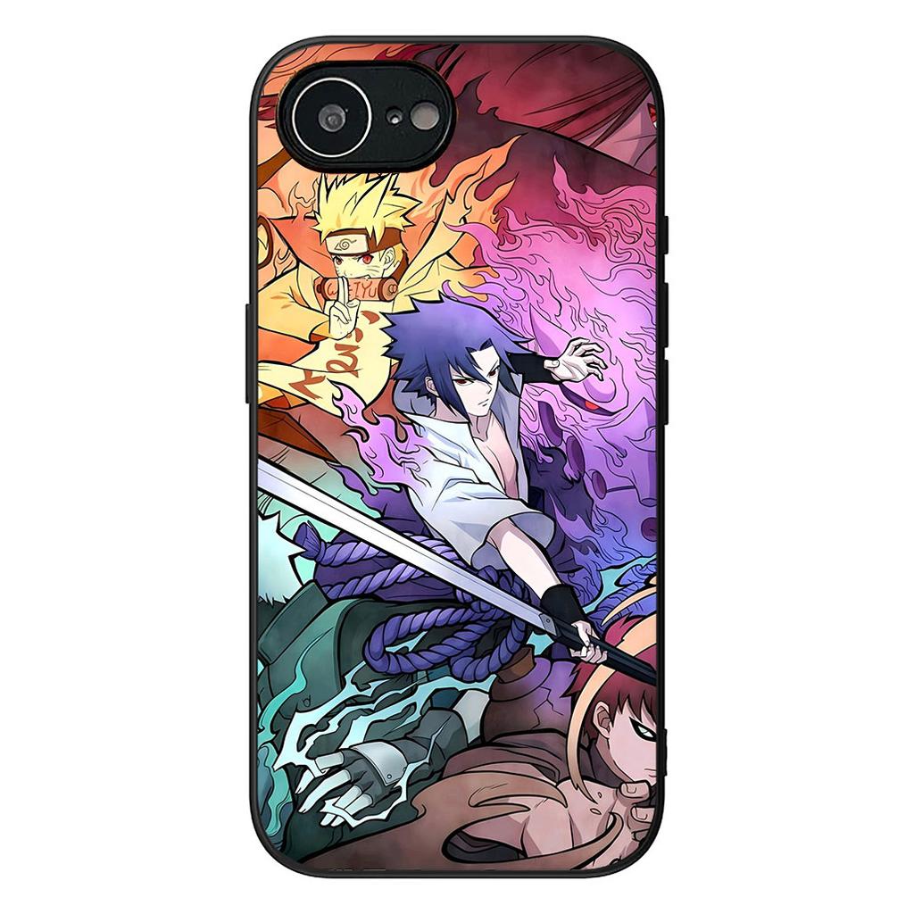 Haruno Sakura Uchiha Sasuke Narutos Phone Case for Apple iPhone 16 17 Air 14 15 Pro Max Plus 16+ 16E 14+ ProMax Protective Cover