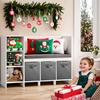 Cube Non Woven Fabric Storage Bin Collapsible Storage Box Home Supplies Kid Toy Storage Organizer Cabinet drawer organization