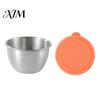 Small Metal Food Storage for Baby Stainless Steel Sauce Cup with Silicone Lid, Reusable Leakproof Dip Cups Bento Box Condiment Container, Dipping Bowl