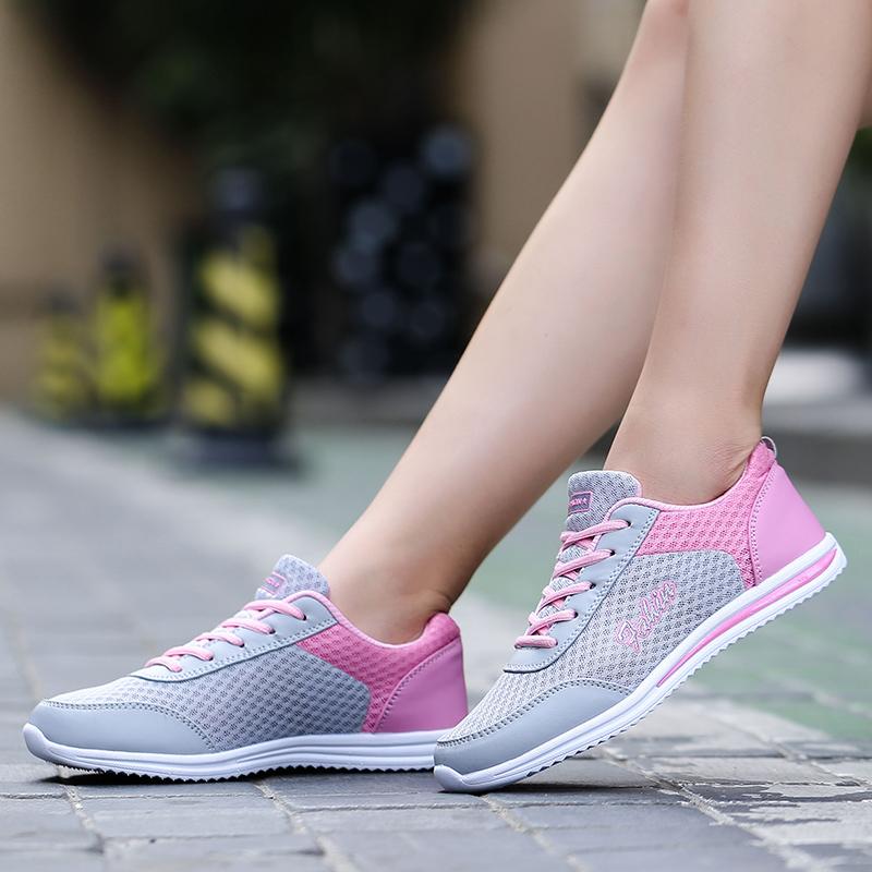 Sneakers Women Plataform Ladies Flat Casual Shoes For Women Breathable Mesh Casual Shoes Women'S Shoes Trainers Sneakers Women