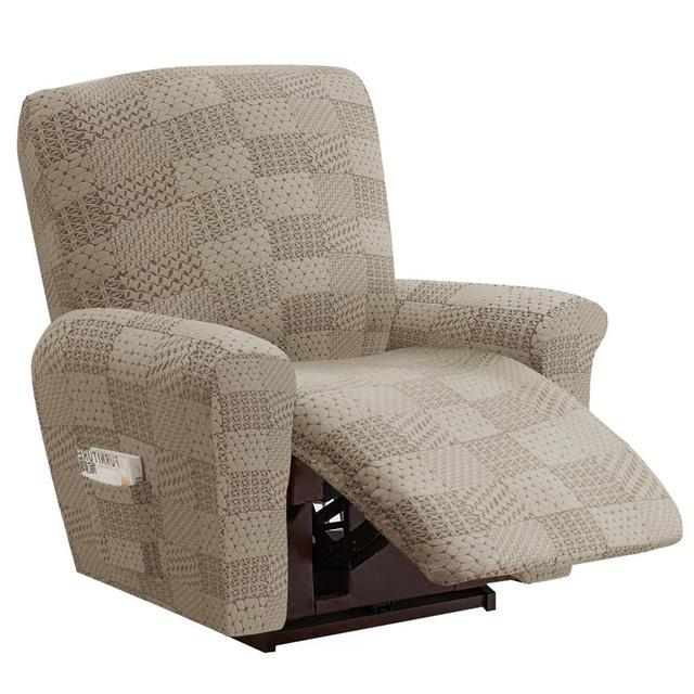 Elastischer Sofabezug für Liegestühle, Jacquard-Sesselbezug, Lazy Boy-Sesselbezug für Wohnzimmermöbelschutz