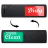 Dirty Clean Dishwasher Magnet Easy to Read Slide Dish Washing Machine Dirty Clean Magnetic Indicator Acrylic Sign Kitchen Decoration