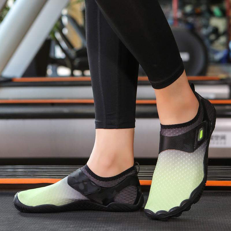 Hallen-Fitnessschuhe ******** Seilschuhe Stoßdämpfende Laufbandschuhe Fitnesstraining Yoga Fünf-Zehen-Radschuhe