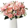 1pc Artificial Flowers Silk Venus Roses Hot Sales Home Outdoor Garden Wedding Bridal Bouquet Festival Garland Diy Box Decoration
