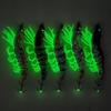 Wooden Material Squid Jig 10cm Length Flying Squid Jig Horizontal Shrimp Bait  Saltwater Fishing