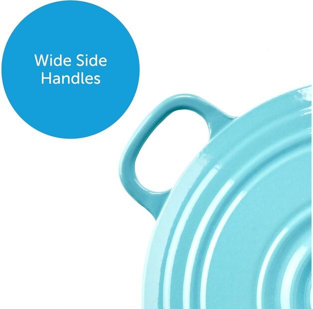 Roasting Pan BK Bourgogne 24 Cm Aqua Blue (H6082.524)