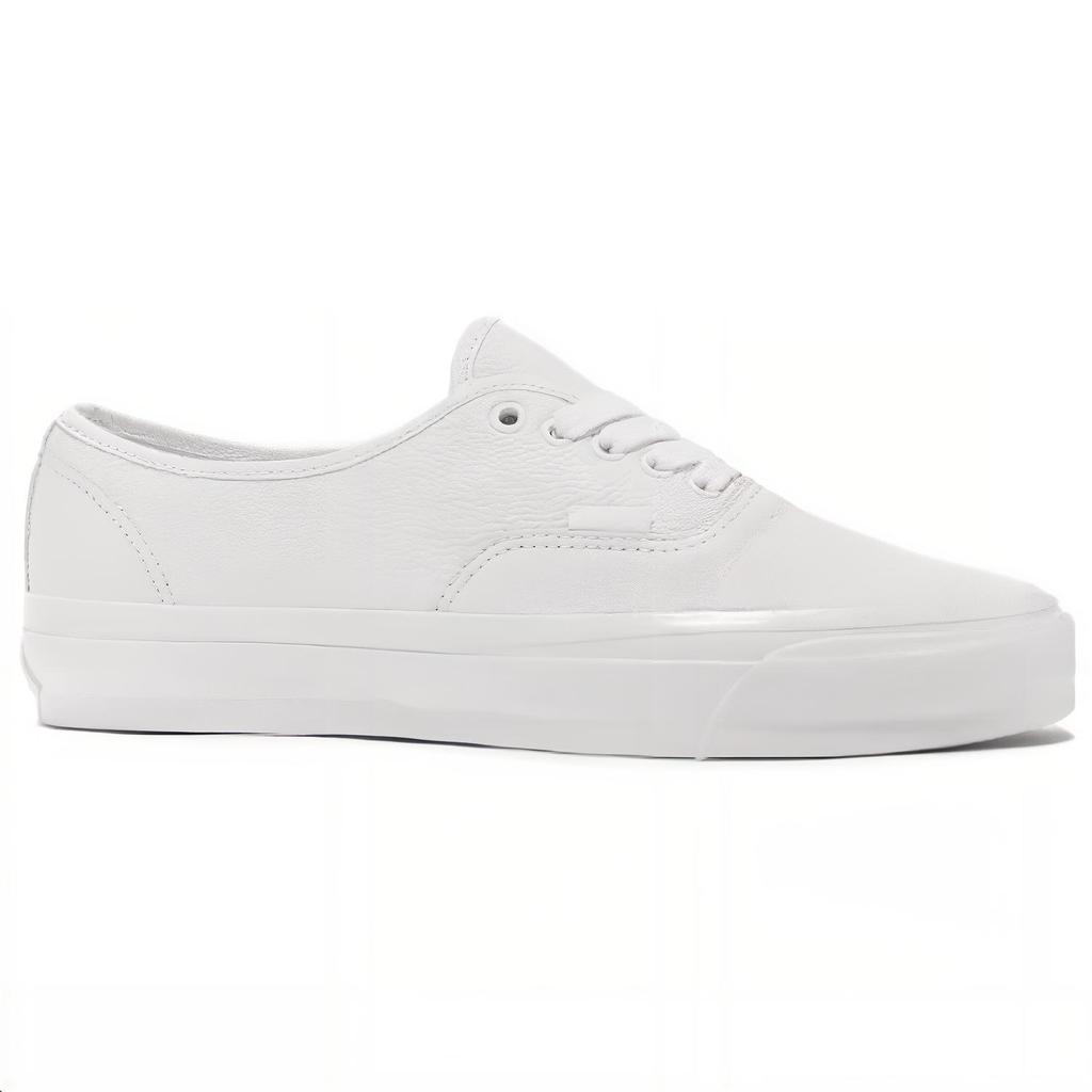 Vans Premium Authentic 44 Weiße Leder Unisex Sneaker VN000CQAWWW