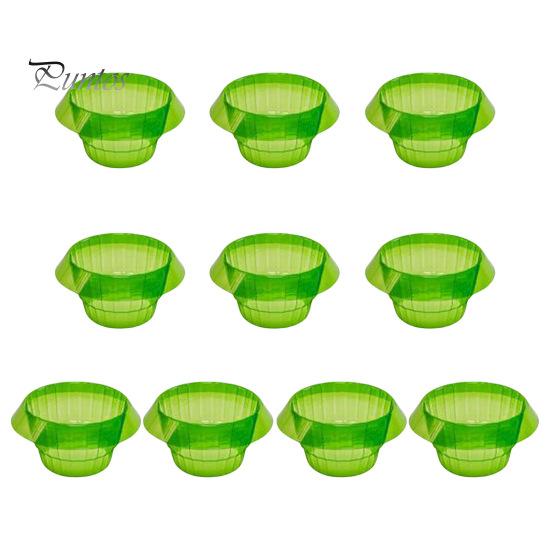 10/15/20 pezzi campane da giardino fioriere collari antilumache resistenti alle intemperie riutilizzabili protezioni per piante da lumache