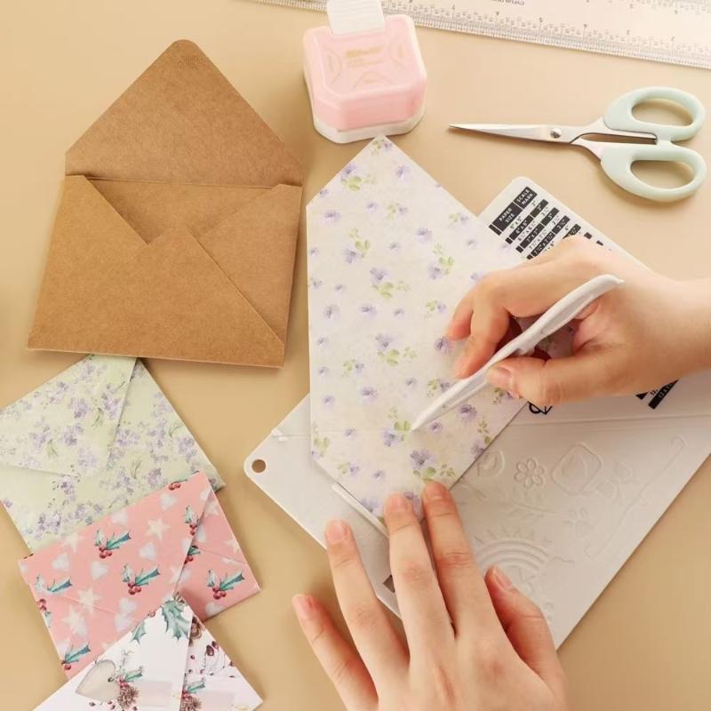 Paper Trimmer Scoring Board Craft Paper Cutter Folding Scorer For Diy Scrapbooking Card Making Tool
