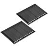 2PcsSet 115MA2V Polycrystalline Silicon Solar Panel Board Portable Solar Charger Kit