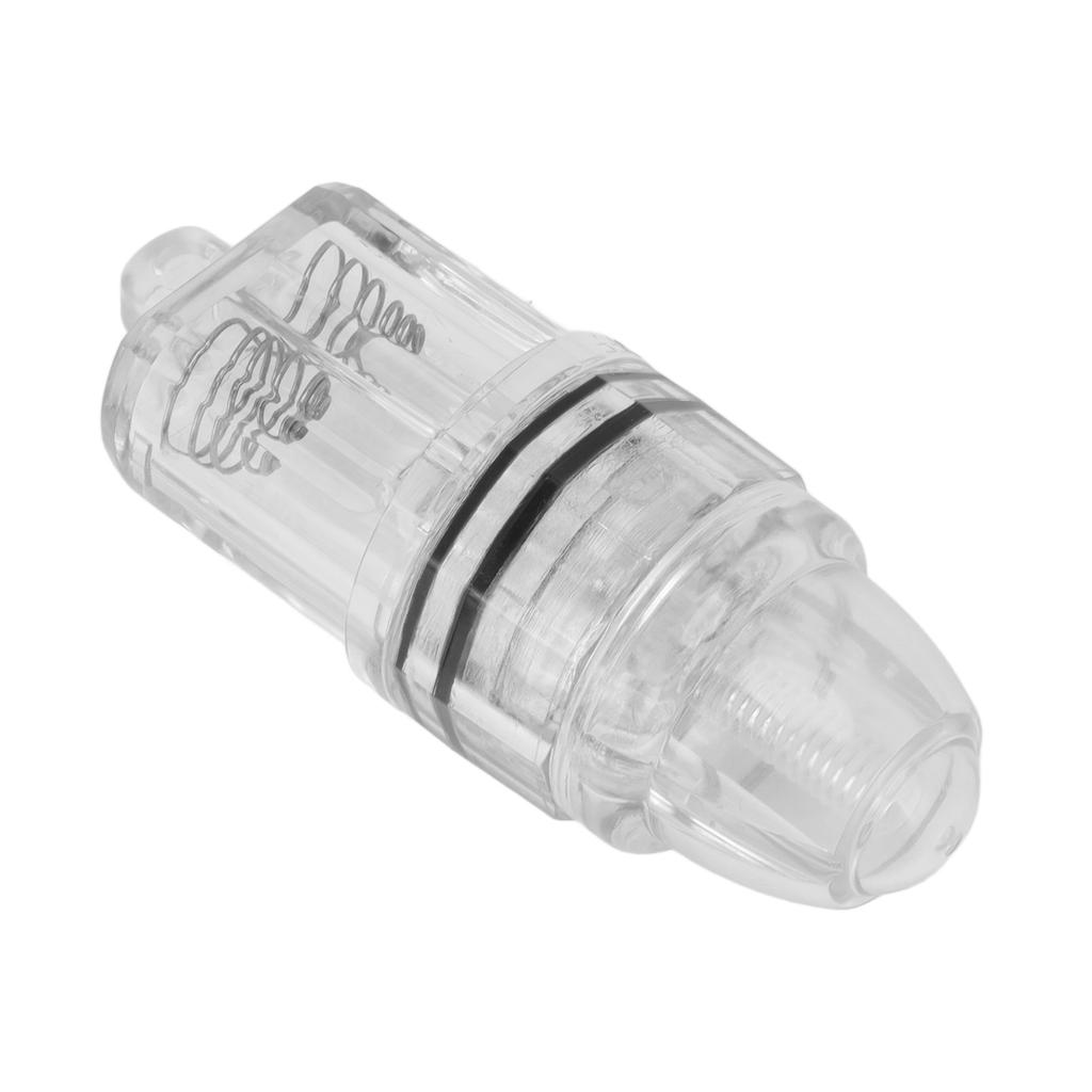 Deep Drop Fishing Light Transparent Plastic AA Battery Powered LED Fishing Light for Trolling Sea Fr