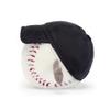 Jellycat Amuseables Baseball Plush Toy 4 Inch - Baseball Stuffed Toy for Sports Fans