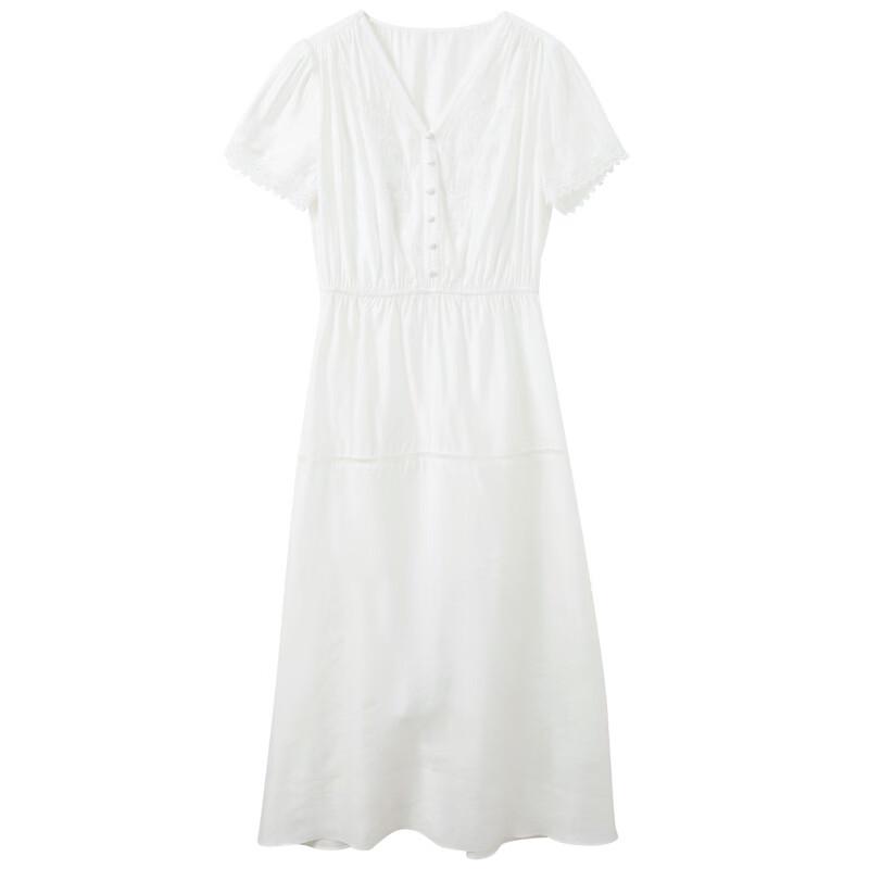 SanCai Summer French Style V-Neck Two-Piece Dress Set