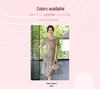 Summer 2026 Elegant Chiffon Dress for Middle-Aged & Elderly Women - New Chinese Style