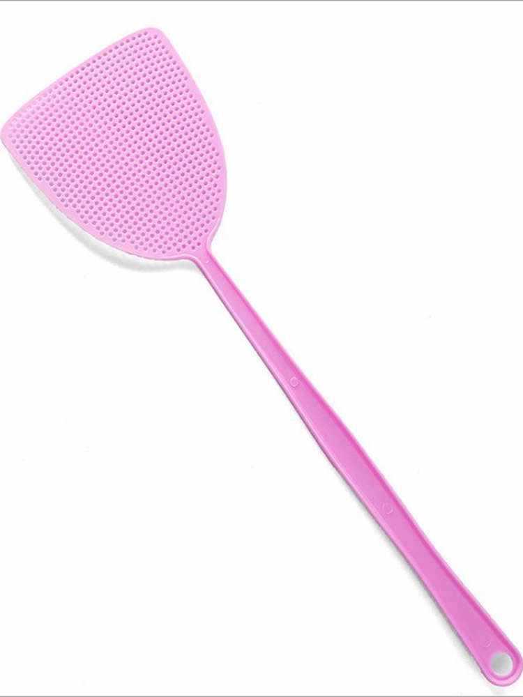 Unzerbrechliche Klassische Fliegen- und Mückeklatsche mit langem Griff