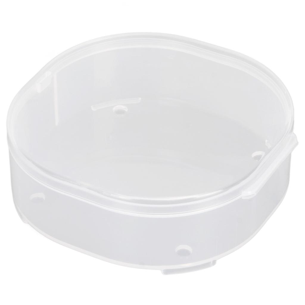 5pcs Makeup Puff Storage Box Portable Transparent Powder Puff Container Case for Bead Stud Earrings
