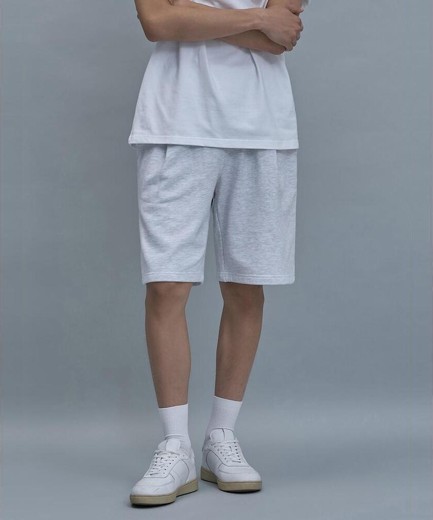 SHIFT.G Whph Wide Sweat Shorts Light Gray