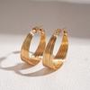 Finger Ring Exaggerated Bracelet Set Earrings Jewelry Set Multilayer Metal Wire Necklace  Women