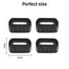 4x Window Lift Switch Control Knob Button Cover Trim For Jeep Wrangler JL JT 18+