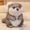 Plush Toy Cute Otter Doll Soft Cute Rag Doll Creative Doll Sleeping On The Bed and Send Pillow To Boys and Girls Birthday