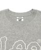LEE Big Twitch Logo Linen Blend Knit Grey