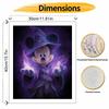 Disney Oil Painting Kit Canvas Sorcerer Mickey DIY Home Decor Gift, Magical Art 128 Characters