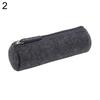Portable Pencil Case Felt Student Pen Box Ruler Eraser Stationery Zipper Bag